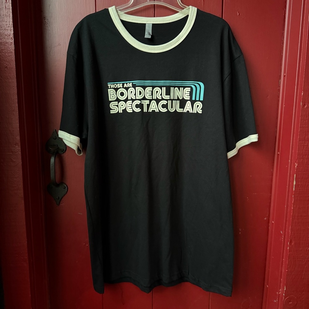 Ringer Funny Tee! THISE ARE BORDERLINE SPECTACULAR 🤣 Like NEW!